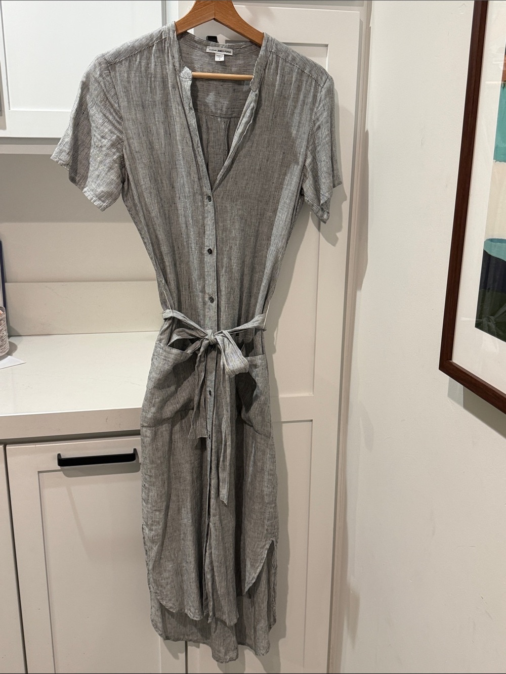 Women’s linen James Perse dress